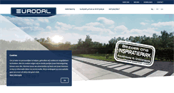 Desktop Screenshot of eurodal.be